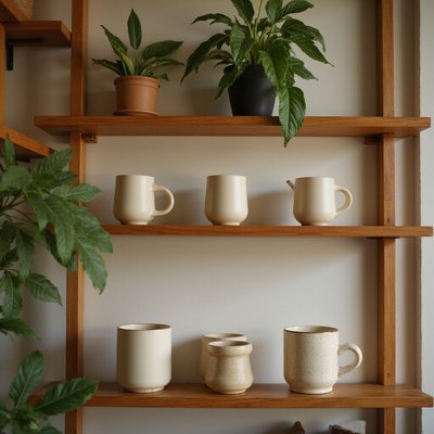 Muji-inspired interior details